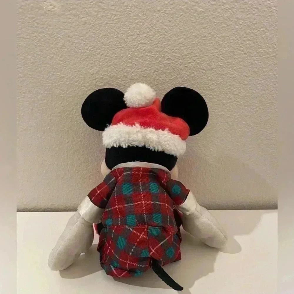 Disney Store Christmas Holiday Mickey Mouse Collectable Plush‎ Decoration